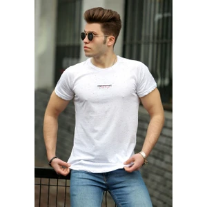 Basic Beyaz Erkek T-Shirt 4516