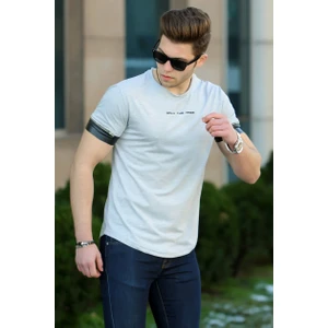 Gri Erkek T-Shirt 4451