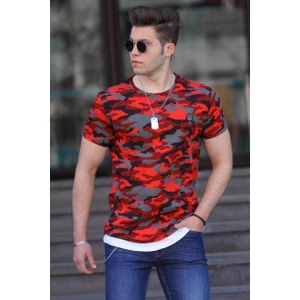 Madmext Kamuflaj-2 Desen Erkek T-Shirt 4480