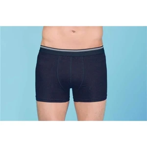 Likralı Penye Erkek Boxer - 1097-Lacivert