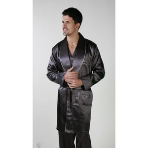 Saten Pijama Takım ve Robdöşambr 3lü Damat Çeyiz Set ANC333