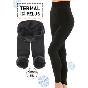 Termal Içi Peluş Kadın Tayt