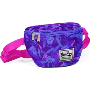 Coral High Mor Floral Desenli Bel Çanta