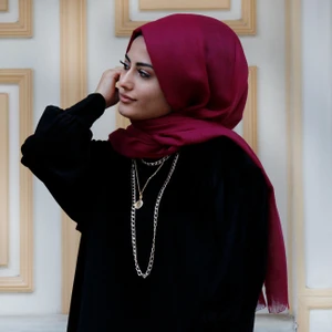 Renkli Butik Desenli Pamuk Şal