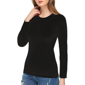 3'lü Tutku Elit 2203 Sıfır Yaka Uzun Kol Kadın Body