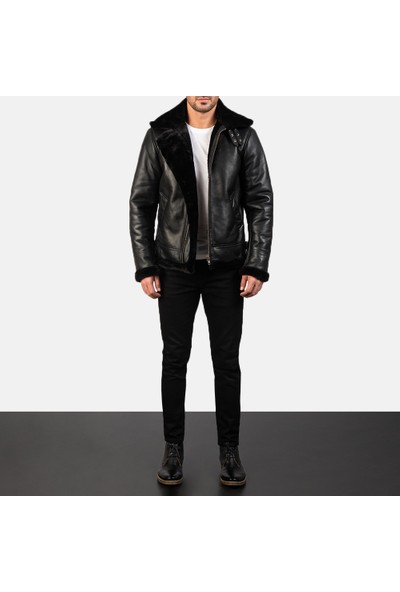 Nero Leather - Pilot Erkek Kaban