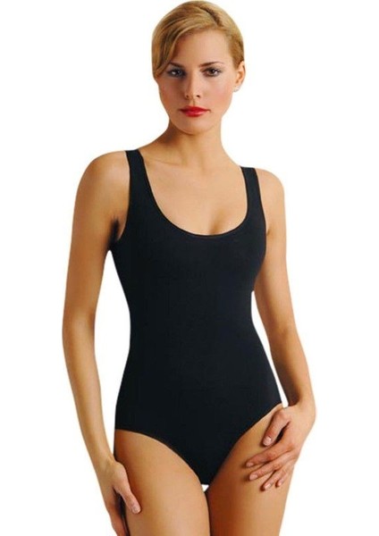 2 Adet Anıt 4059 Likralı Bayan Geniş Askılı Body