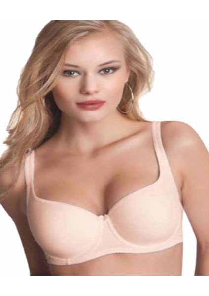 3613 Toparlayıcı Kaplı Balenli Basic Sütyen (B C D Kap)