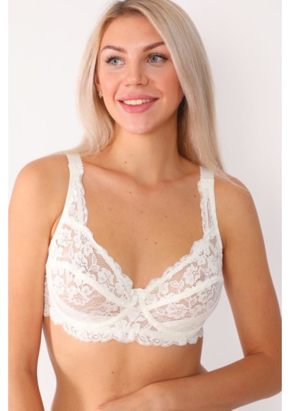 SB200 B Cup Balenli Dantelli Toparlayıcı Sütyen fiyatları