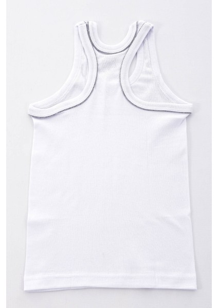 6 Adet Erkek Çocuk 0130 Spor Atlet Beyaz