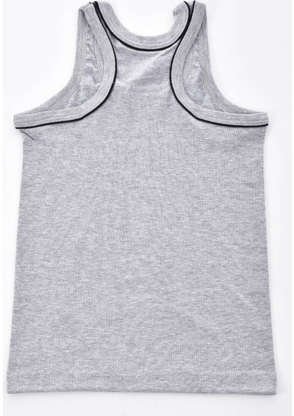 6 Adet Erkek Çocuk 0130 Spor Atlet Gri