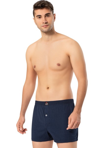 Baskılı Penye Boxer