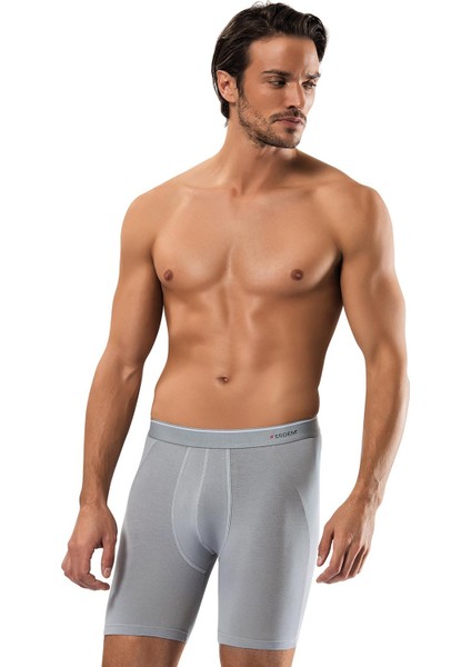 Pamuk Elastan Uzun Boxer