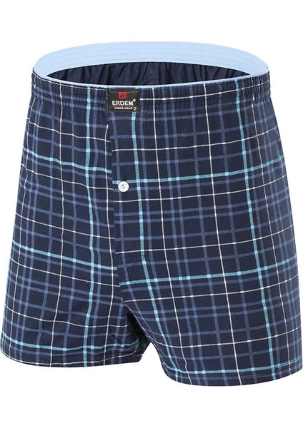 Ekose Baskılı Penye Boxer