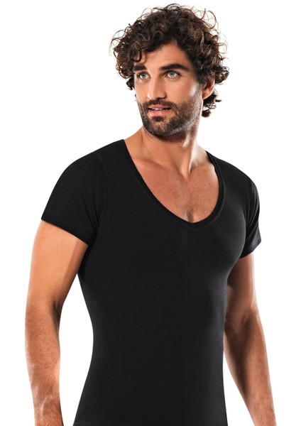 Derin V Yaka T-Shirt