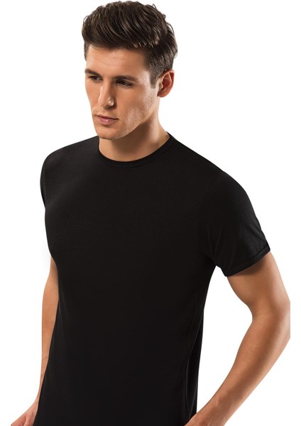 Modal 0 Yaka T-Shirt