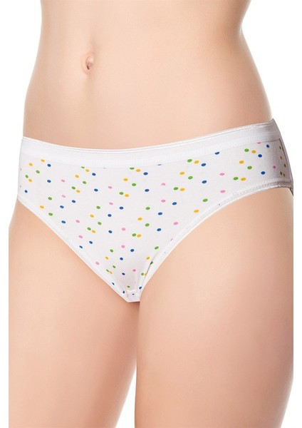 Puantiyeli Kadın Slip Külot
