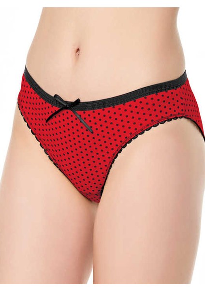Puantiyeli Kadın Slip Külot