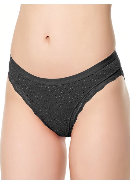 5 Adet Puantiyeli Kadın Slip Külot