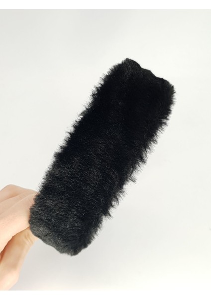 178- Suni Kürk Peluş Taç , Saç Bandı