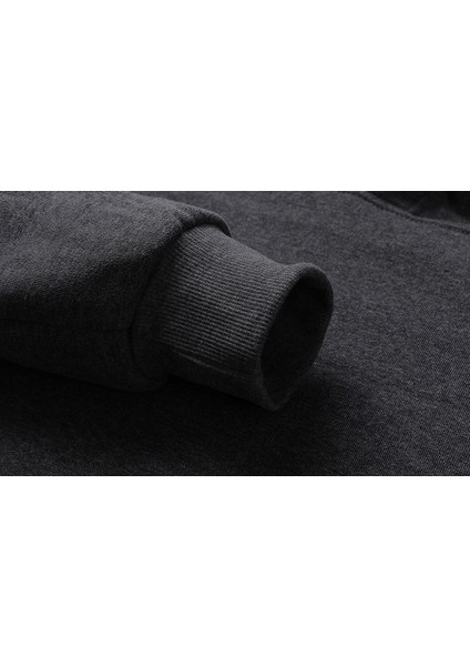 Game Of Thrones Baskılı Füme Erkek Örme Sweatshirt Uzun Kol