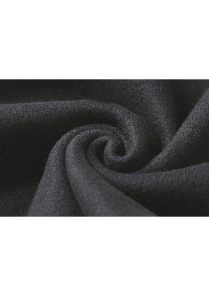 The Umbrella Academy Ut Malum Pluvia Baskılı Füme Erkek Örme Sweatshirt Uzun Kol