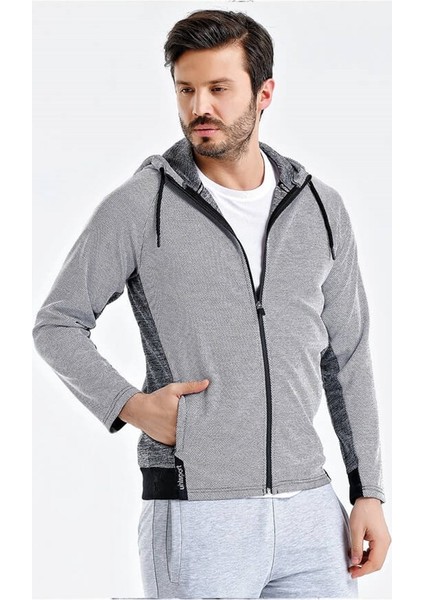 Sweat Poly. Kapşonlu Grey M modelleri