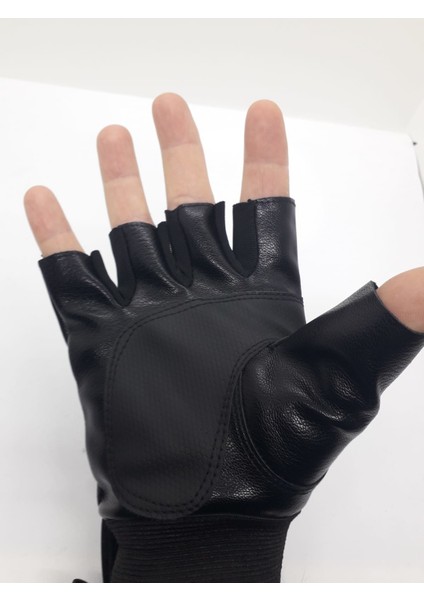 Deri Kesik Eldiven Siyah Erkek fiyatları