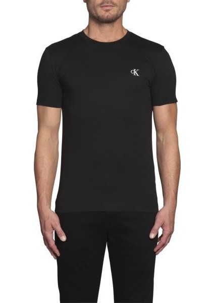 Calvin Klein Erkek Slim Organik Pamuklu T-Shirt