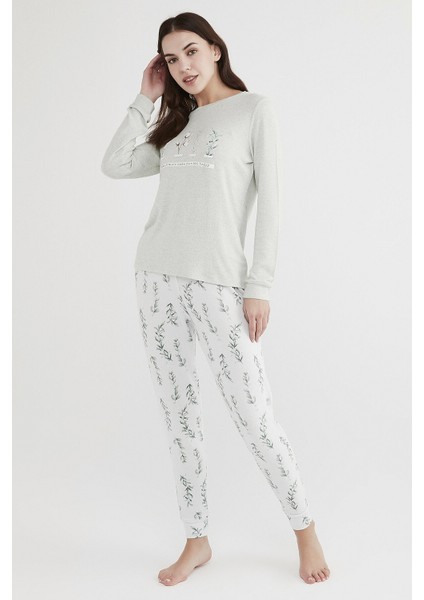 Mint Yeşili Mint Happy Sweatshirt
