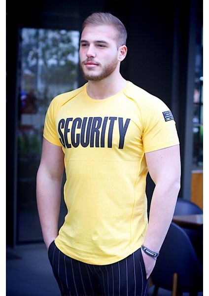 Baskılı Sarı T-Shirt 2880