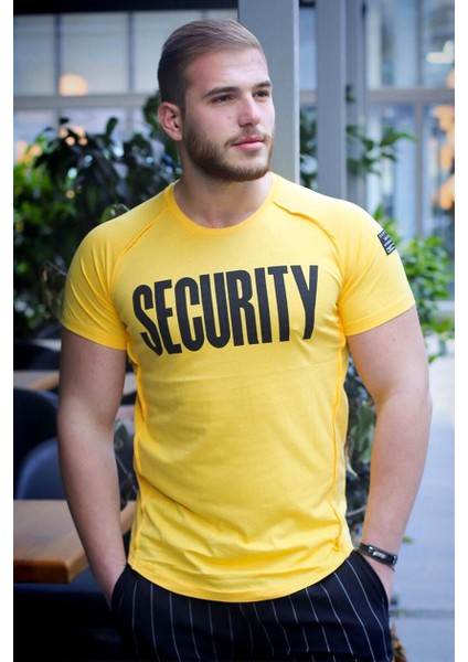 Baskılı Sarı T-Shirt 2880