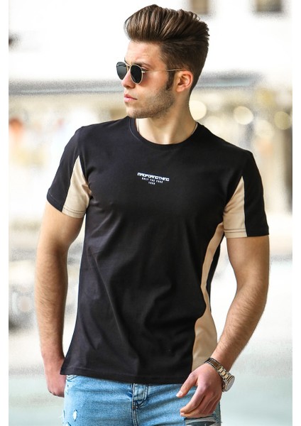 Siyah Erkek T-Shirt 4542