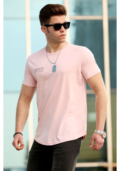 Pudra Basic Erkek T-Shirt 4511