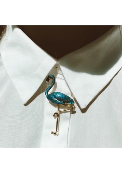 Flamingo Broş
