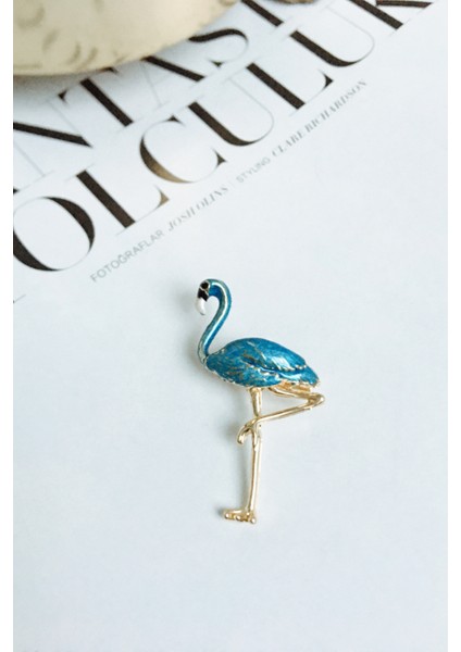 Flamingo Broş
