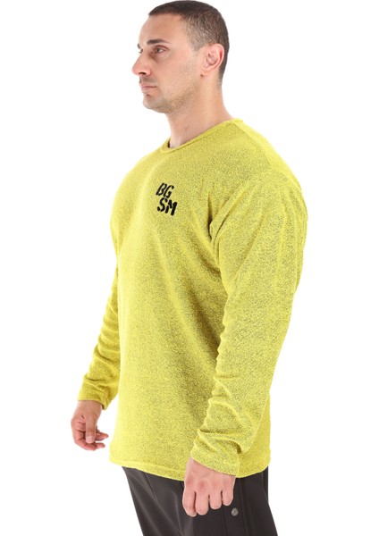 Erkek Sweatshirt Kışlık, Rahat Kesim Spor Üst