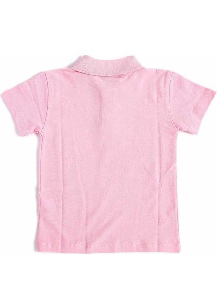 Pembe Kısa Kol 6-16 Yaş Okul Çocuk Lakos /T-shirt - 80238-Pembe fiyatları