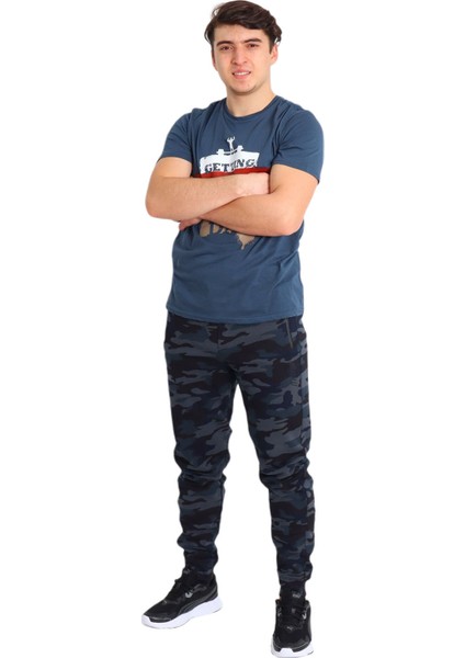 Eşofman Altı Erkek Gri/kamuflaj 101212119601