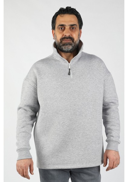 Unisex Balıkçı Yaka Polar Sweat