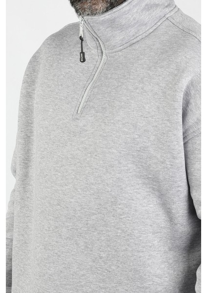 Unisex Balıkçı Yaka Polar Sweat