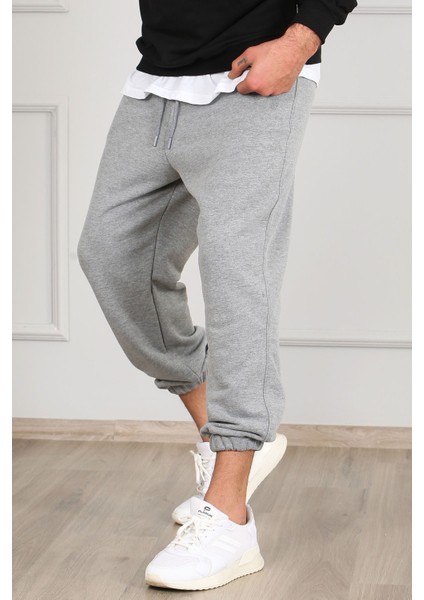 Gri Oversize Erkek Eşofman 4832