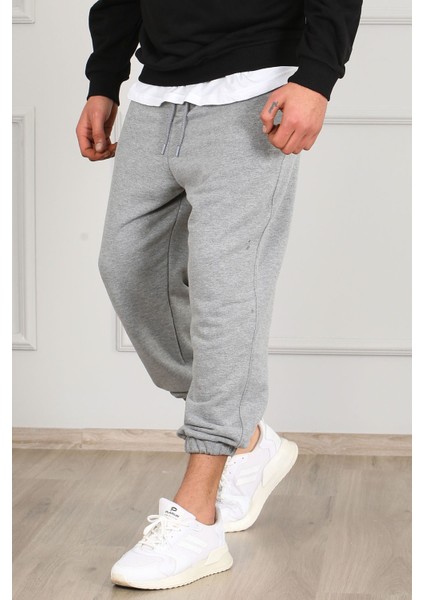 Gri Oversize Erkek Eşofman 4832