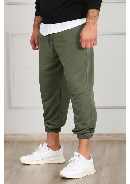 Haki Oversize Erkek Eşofman 4832