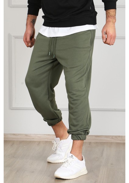 Haki Oversize Erkek Eşofman 4832