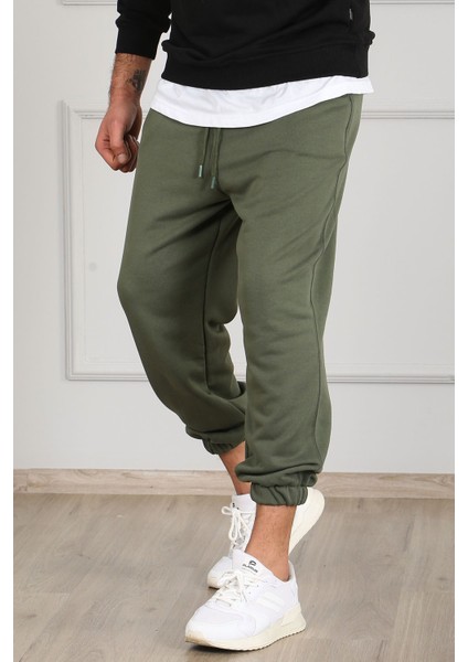 Haki Oversize Erkek Eşofman 4832