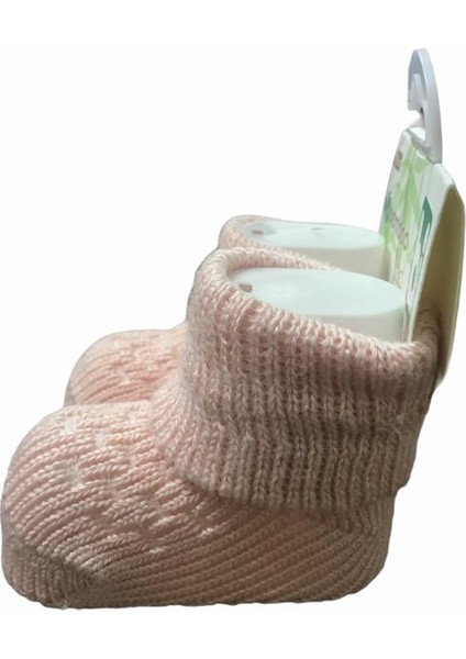 Bambu Jakarlı Kız Erkek Bebek Yumuşak Çorap