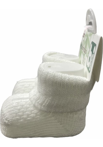 Bambu Jakarlı Kız Erkek Bebek Yumuşak Çorap