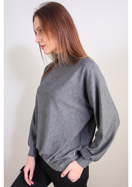 Alexander Gardi Alexandergardı Balıkçı Yaka Kaşkorse Sweatshirt (B21-15621)