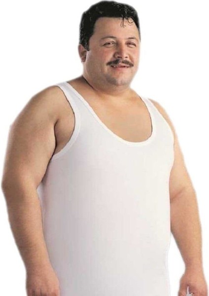 6'lı Tutku Battal Erkek Penye Askılı Atlet